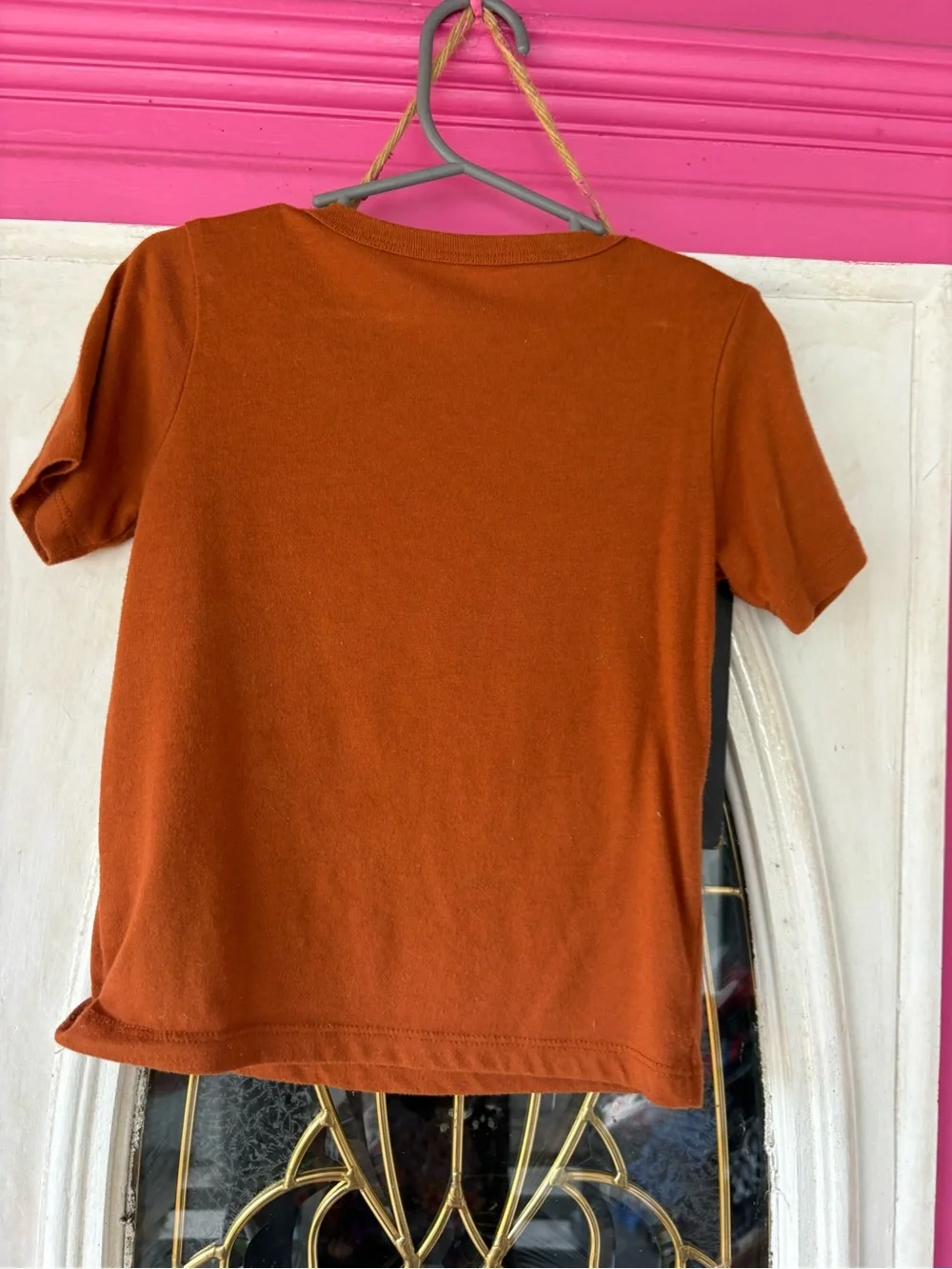 The Children's Place Rust Orange 'Ready for the Rodeo' Graphic Tee